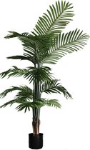 Kunstpalm 150 cm | Palm Kunstplant | Kunst palmplant | Grote Kunstplanten | Kunstplanten voor Binnen | Kunst Arecapalm
