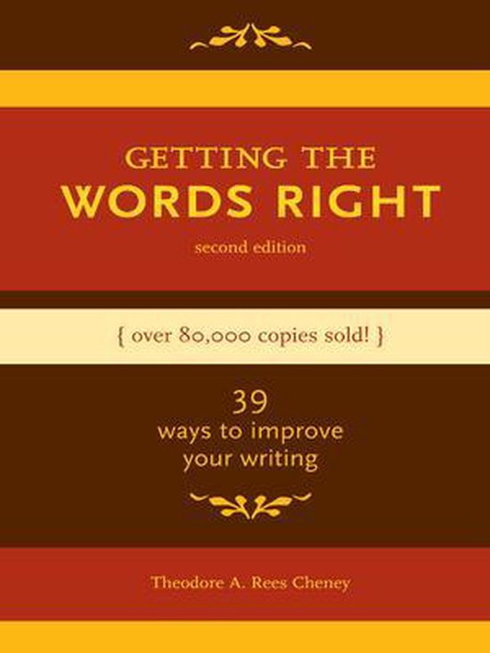 Getting the Words Right - cover