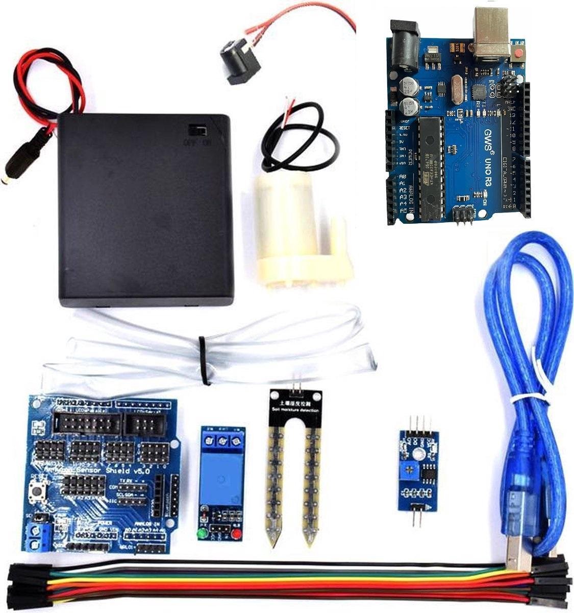 Kit d'arrosage compatible Arduino - Kit d'arrosage Smart Plant - GWS |  bol.com