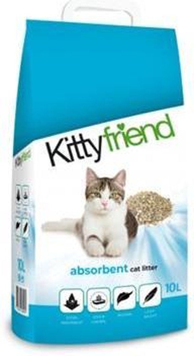 Kittyfriend Absorbent - Kattenbakvulling - 30 l — cadeau in Cadeau-ideeën - foto 4