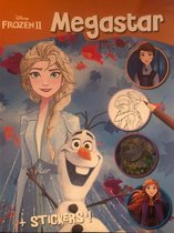 Disney's frozen 2 mega Kleurboek +/- 120 kleurplaten + Stickers vol met frozen kleurplaten