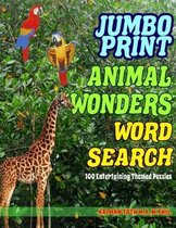 Jumbo Print Animal Wonders Word Search