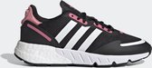 adidas ZX 1K Boost W Dames Sneakers - Core Black/Ftwr White/Hazy Rose - Maat 39 1/3