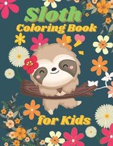 Sloth Coloring Book for Kids