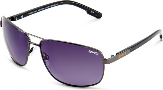 Lunettes de soleil SINNER Brandon X polarisées - Gris foncé
