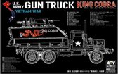 1:35 AFV Club AF35323 US Army Gun Truck "King Cobra" Plastic Modelbouwpakket