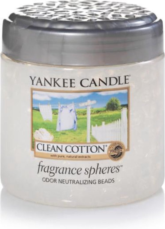 Yankee Candle Clean Cotton Fragrance Spheres Scented pearls