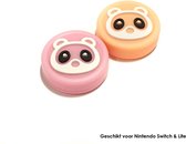 Thumb Grips | Thumb Sticks | Gaming Thumbsticks | Geschikt voor Nintendo Switch & Lite | 1 Set = 2 Thumbgrips | Beertjes Dik | Roze/Oranje