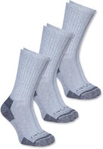 Carhartt All-Season Cotton Sock 3-Pair Grey Heren Sokken