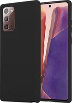 Shieldcase Samsung Galaxy Note 20 silicone case - zwart