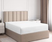 Ephemeris Hoeslaken Tweepersons met elastıek rondom 180x200 +30 cm Jersey wit