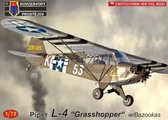KP | KPM0190 | Piper L-4 Grasshopper with Bazookas | 1:72