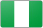 Vlag Nigeria - 100 x 150 cm - Polyester