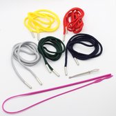 5 Stuks Hoodie Cord Vervanging 140cm Trekkoord Cord Rope met gereedschap (Threader Tools), voor Broek, Hoodies of Schoenveter