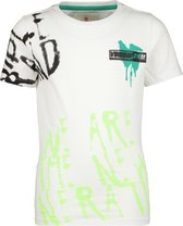 Vingino Hexup Shirt  T-shirt - Jongens - wit/zwart/groen/geel