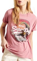 Superdry Vintage Logo Itago Dames T-shirt - Maat XS