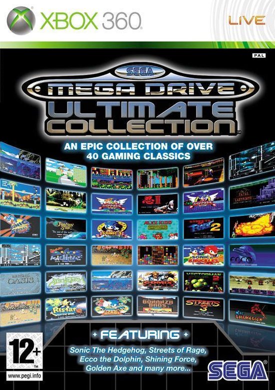 SEGA Mega Drive Collection Sur PlayStation 2 - Version PAL, Neuve Sous Blister