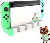 ípega -Nintendo Switch joy-con charger docking station - 4 joy-con slots - Animal Crossing thema