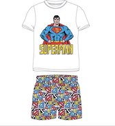 Superman Kinder Shortama Zomerset Maat 128