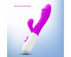 vibrator voor vrouwen g-spot clitoris stimulator USB oplaadbaar 30 standen totale lengte van 20cm