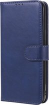 Mobigear Wallet2 Bookcase / 2in1 Case Hoesje - Geschikt voor Apple iPhone 12 Pro Max - Gsm case - Blauw
