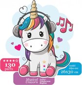 Musical unicorn DDPZ-001  Houten  Puzzel