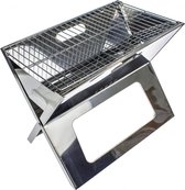 EASTWALL Draagbare Barbecue - BBQ - RVS