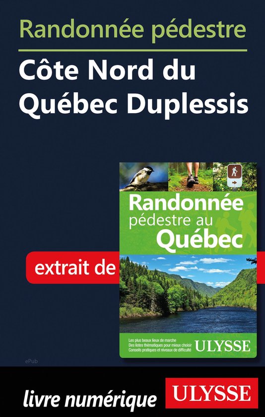 Randonnée pédestre Côte Nord du Québec Duplessis - cover