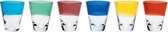 Cosy&Trendy Colorido shotglas - 6 Kleuren- Set-6