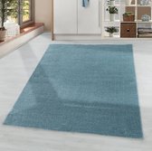 - Vloerkleed - Blauw - 80 x 250