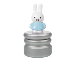 Nijntje houten tandendoosje, variant blauw - kraamcadeau baby bewaardoosje - Bambolino Toys