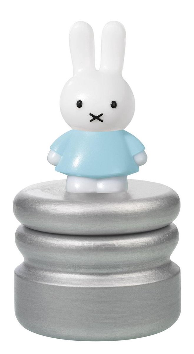 Goedkoopste Nijntje houten tandendoosje, variant blauw - kraamcadeau baby bewaardoosje - Bambolino Toys