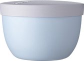 Mepal - Pot à collation Ellipse 350 ml - boîte à collation pratique pour les déplacements - bleu nordique - peut être utilisé au micro-ondes, au congélateur et au lave-vaisselle.