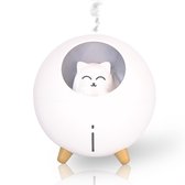 Proda™ Little cat Humidifier - Luchtbevochtiger babykamer - Nachtlampje Kinderen/Baby - Kinderlamp slaapkamer - Vernevelaar - Diffuser - Sfeerlampje