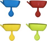 IJslolliehouder / IJsjeshouder - Multicolor - Kunststof - Set van 4 - Dripsip
