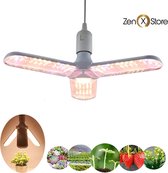 ZenXstore Kweeklamp LED Full Spectrum | 48W 120PCS Full Spectrum Led Grow Light Planten |  Spectrum High Power Led-groeilicht!