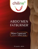 Chiline Abdo’Men Fatburner – Supplement voor vetverbranding – Afvallen – 90 capsules