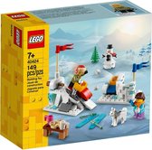 LEGO® Winters sneeuwballengevecht - 40424