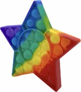 Regenboog pop it - ster - popit - fidgettoys - bekend van TikTok