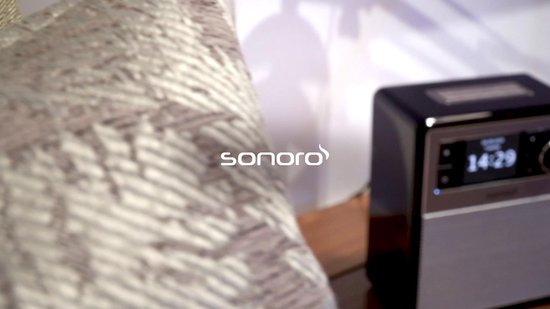 SONORO EASY V2 - Radio DAB + portable + Bluetooth - Noyer