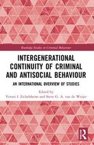 Routledge Studies in Criminal Behaviour- Intergenerational Continuity of Criminal and Antisocial Behaviour