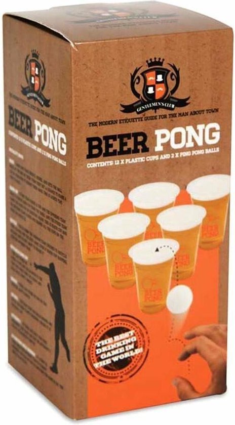 Afbeelding van het spel Gents Club - Beer Pong Set