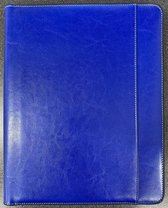 Brepols A4 schrijfmap, met rits, koningsblauw