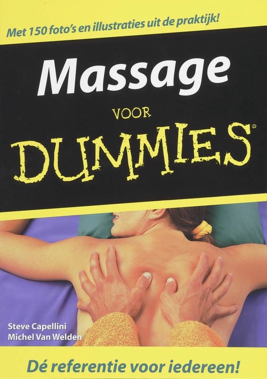 Cover van het boek 'Massage voor dummies'