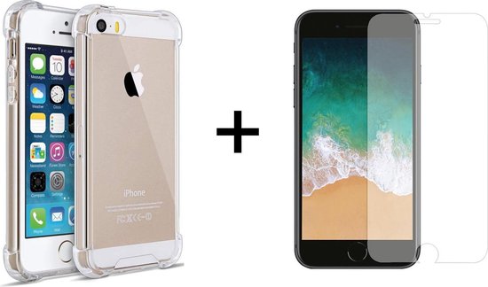 iPhone 5 antichoc - coque iphone se 2016 coque antichoc transparente - Coque  Apple... | bol.com