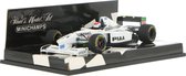 Tyrrell Ford 025 - Jos Verstappen (Wit) (12 cm) 1/43 Minichamps - Modelauto - Schaalmodel - Model auto - Miniatuurautos - Miniatuur auto - Max Verstappen - Race auto wagen