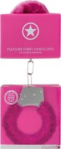 Pleasure Handcuffs Furry - Pink