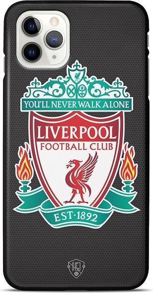 Liverpool telefoonhoesje iPhone 12 Pro Max backcover softcase zwart