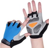 Fietshandschoenen Met Gel – Maat S – Blauw