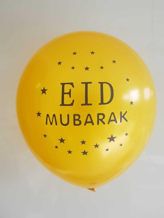 Ballons Eid Mubarak - Décoration Eid Mubarak - Décoration Eid Mubarak | bol